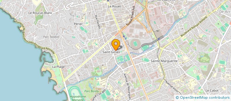 localisation de l'entreprise MADAME FREDERIQUE ROUX  LA CADIERE-D'AZUR