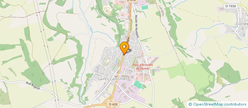 localisation de l'entreprise MADAME FREDERIQUE ROYER à SAINTS-GEOSMES