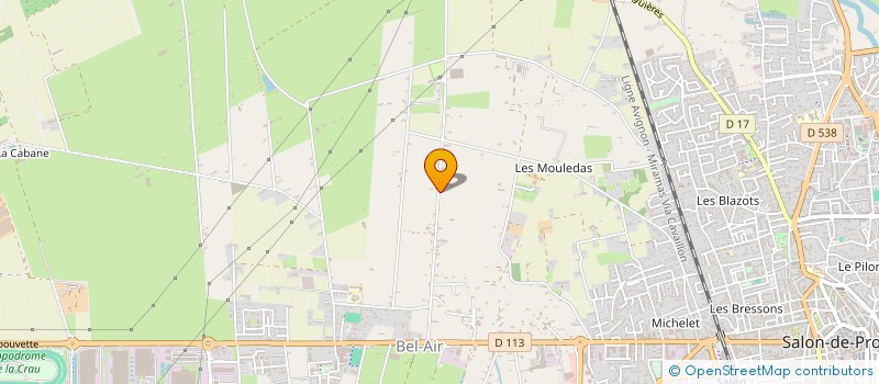 localisation de l'entreprise MADAME FREDERIQUE SALMON  SALON-DE-PROVENCE