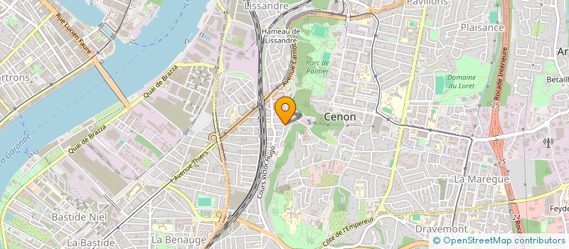 localisation de l'entreprise MADAME FREDERIQUE SAUBESTRE  SIGALENS