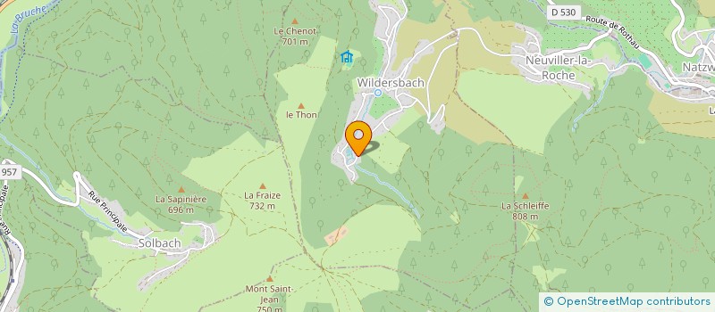 localisation de l'entreprise MADAME FREDERIQUE SCHWEBEL  WILDERSBACH