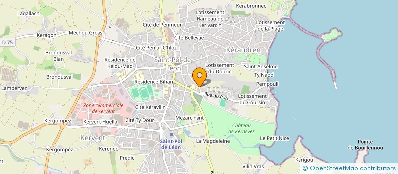 localisation de l'entreprise MADAME FREDERIQUE SIFFERMANN à SAINT-POL-DE-LEON