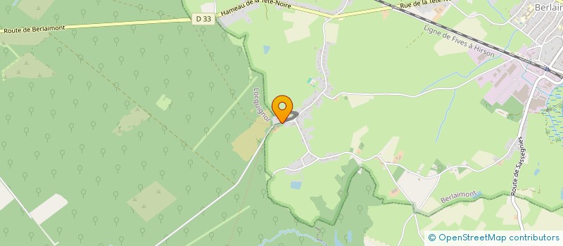 localisation de l'entreprise MADAME FREDERIQUE SIMON  BERLAIMONT