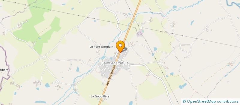 localisation de l'entreprise MADAME FREDERIQUE TALON  LA FORET-SUR-SEVRE