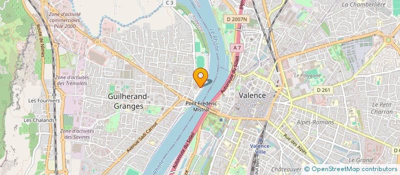 localisation de l'entreprise MADAME FREDERIQUE TARDY  PRIVAS