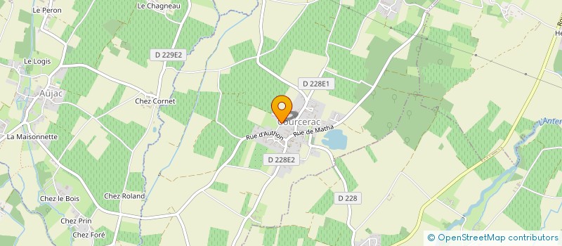 localisation de l'entreprise MADAME FREDERIQUE TESTARD à COURCERAC
