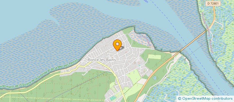 localisation de l'entreprise MADAME FREDERIQUE THARRAULT  LA TREMBLADE