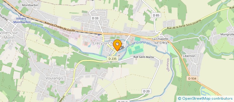 localisation de l'entreprise MADAME FREDERIQUE TILLY à CRECY-LA-CHAPELLE