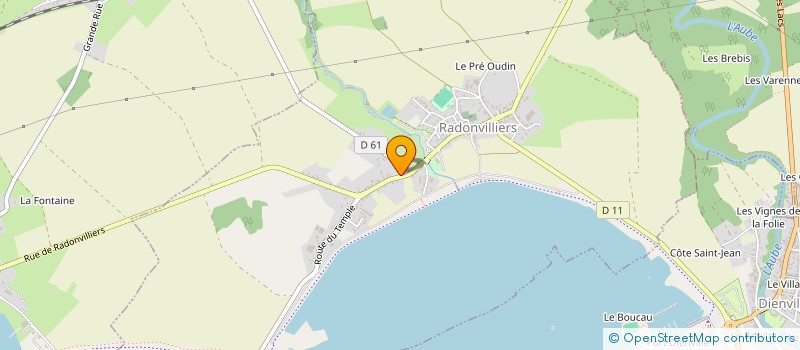 localisation de l'entreprise MADAME FREDERIQUE TINET à BLAINCOURT-SUR-AUBE