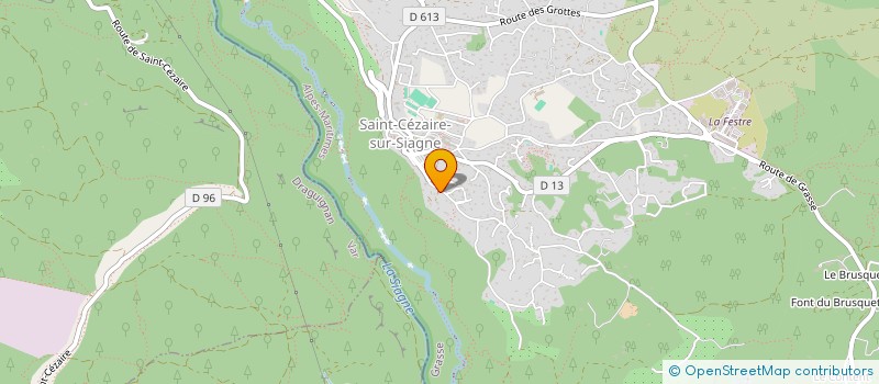localisation de l'entreprise MADAME FREDERIQUE TORDEUR à SAINT-CEZAIRE-SUR-SIAGNE