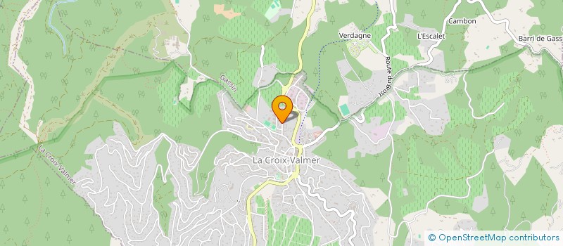 localisation de l'entreprise MADAME FREDERIQUE TRUCHOT  LA CROIX-VALMER