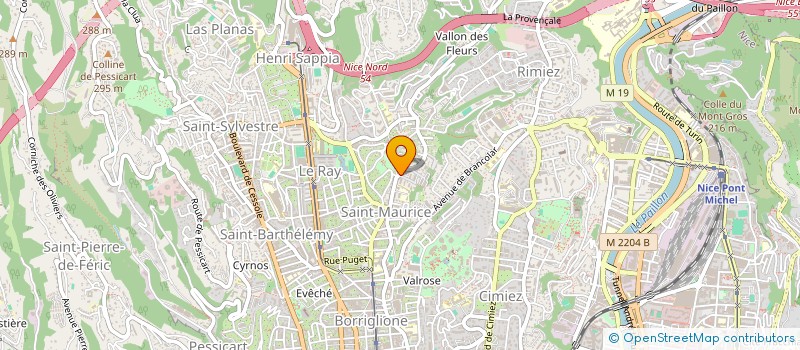 localisation de l'entreprise MADAME FREDERIQUE ULLA à NICE