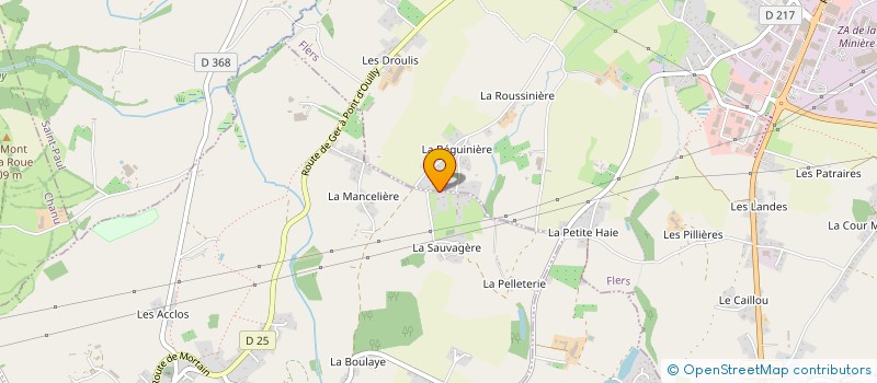localisation de l'entreprise MADAME FREDERIQUE VALCKE à LA CHAPELLE-BICHE
