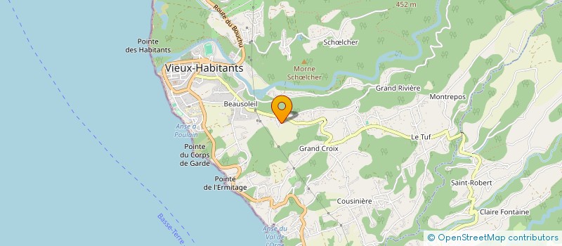 localisation de l'entreprise MADAME FREDERIQUE VALENTIN à VIEUX-HABITANTS