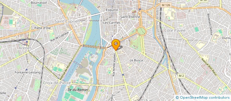 localisation de l'entreprise MADAME FREDERIQUE VAYSSE  TOULOUSE