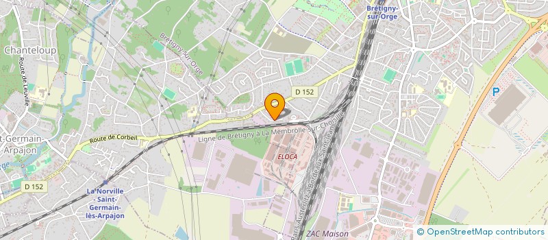 localisation de l'entreprise MADAME FREDERIQUE VENIAT à BRETIGNY-SUR-ORGE