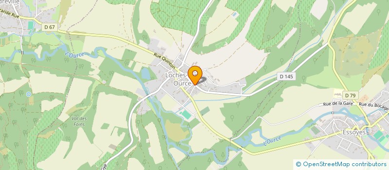 localisation de l'entreprise MADAME FREDERIQUE VINOT  LOCHES-SUR-OURCE