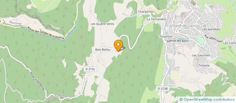 localisation de l'entreprise MADAME FREDERIQUE VIVET à VILLARD-DE-LANS