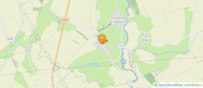 localisation de l'entreprise MADAME FREDERIQUE VOLOT  LEMENIL-MITRY