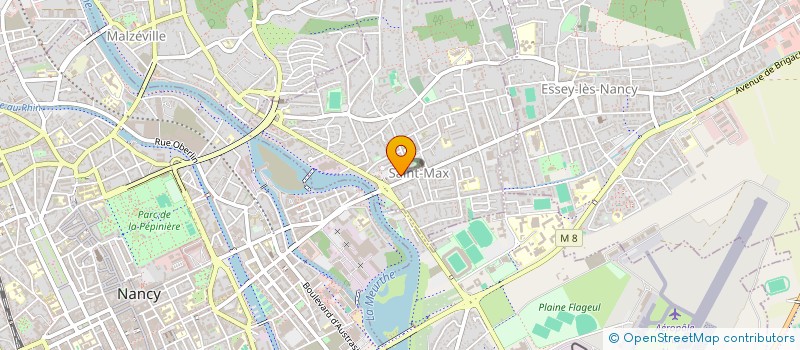 localisation de l'entreprise MADAME FREDERIQUE WEBER  SAINT-MAX