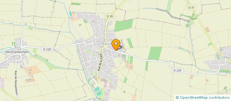 localisation de l'entreprise MADAME FREDERIQUE WEISS  WILLGOTTHEIM