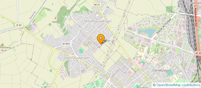 localisation de l'entreprise MADAME FREDERIQUE WELSCH  MITTELHAUSBERGEN