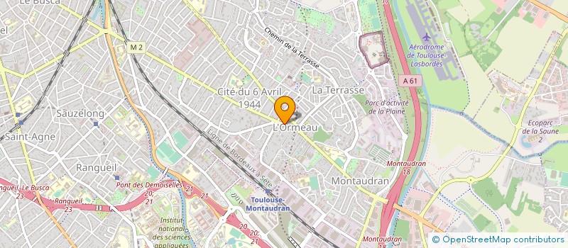 localisation de l'entreprise MADAME FREDRIQUE HEOL à TOULOUSE