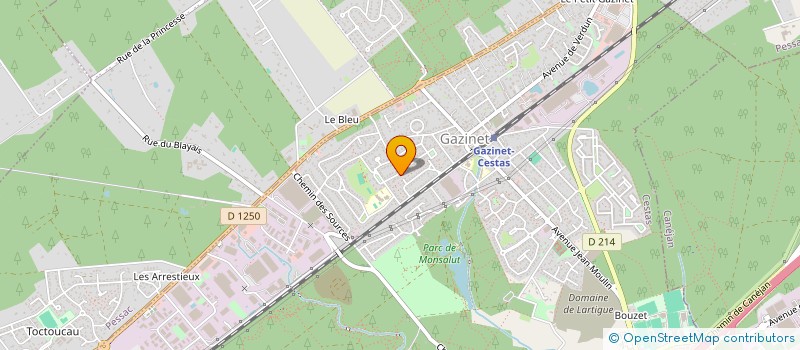 localisation de l'entreprise MADAME FREJA KUNINGAS  CESTAS