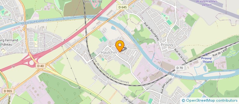 localisation de l'entreprise MADAME FREMERY GREMONT  HAULCHIN