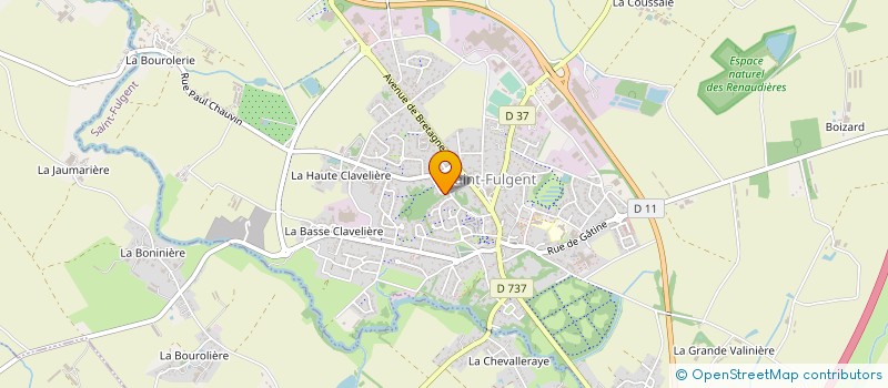 localisation de l'entreprise MADAME FRIDA LARSEN  SAINT-FULGENT