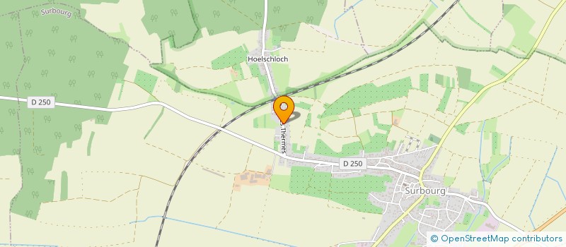 localisation de l'entreprise MADAME FRIEDA DIETZ  MERKWILLER-PECHELBRONN