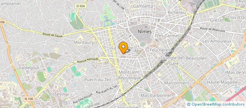 localisation de l'entreprise MADAME FROSINA ANDONI  NIMES