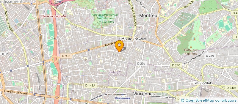 localisation de l'entreprise MADAME FUA LY à MONTREUIL