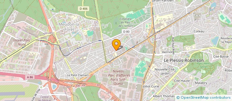 localisation de l'entreprise MADAME FUCIA HUUR à CLAMART