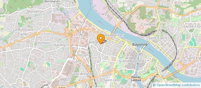 localisation de l'entreprise MADAME FUENSANTA RUIZ URIEN à BAYONNE