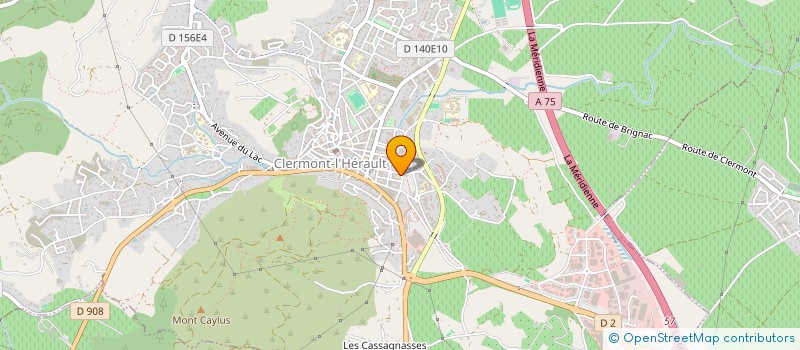 localisation de l'entreprise MADAME FULCRAND GARCIA  CLERMONT-L'HERAULT