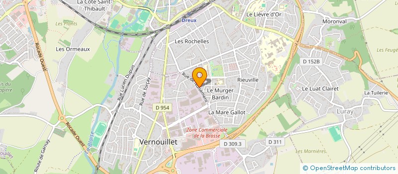 localisation de l'entreprise MADAME FUMIYO HASHIMOTO à DREUX
