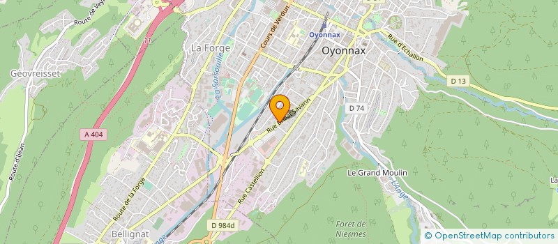 localisation de l'entreprise MADAME FUNDA PEHLIVAN  OYONNAX