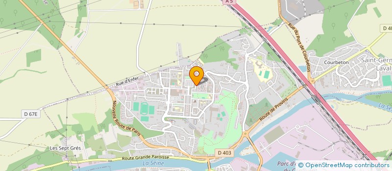 localisation de l'entreprise MADAME FUNMILAYO AKINDELE  MONTEREAU-FAULT-YONNE