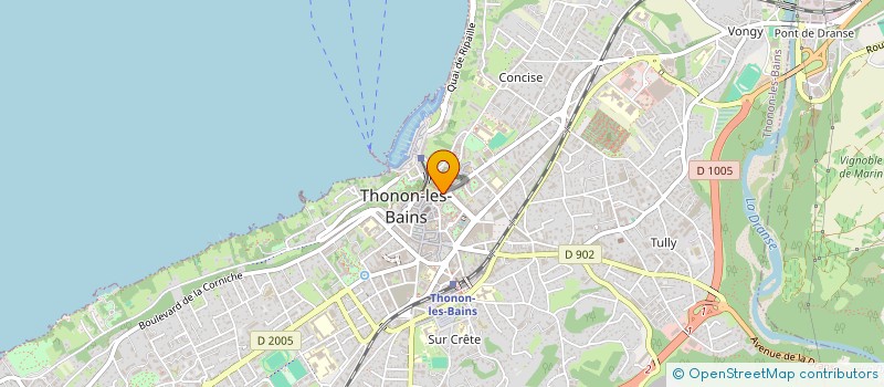 localisation de l'entreprise MADAME FURONG DONG à THONON-LES-BAINS