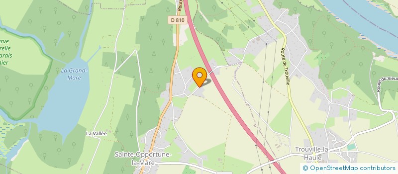 localisation de l'entreprise MADAME FURONG WANG  SAINTE-OPPORTUNE-LA-MARE