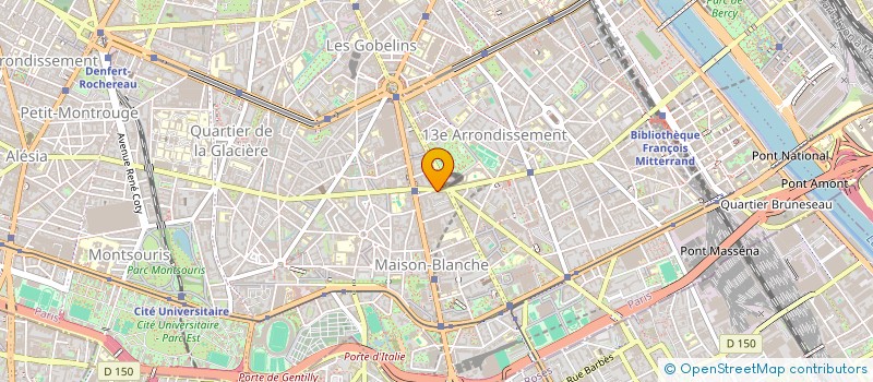 localisation de l'entreprise MADAME FUXUAN DENG  PARIS