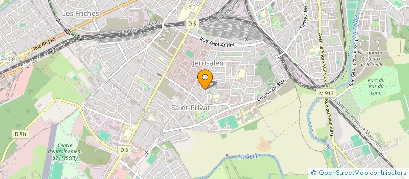 localisation de l'entreprise MADAME FYORI MOBA ESTIFANOS à MONTIGNY-LES-METZ