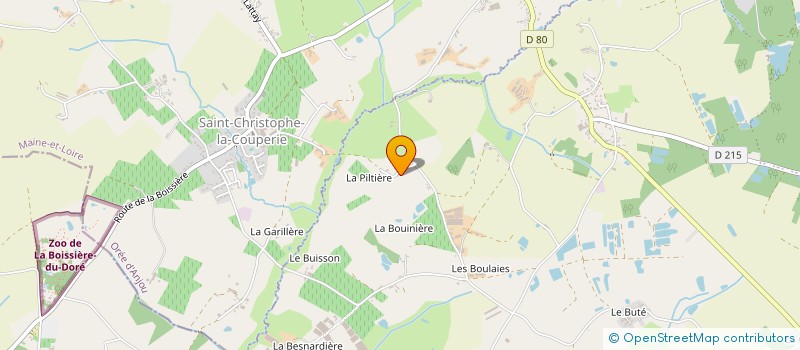 localisation de l'entreprise MADAME FYRA SCHWERDTFEGER à MONTREVAULT-SUR-EVRE