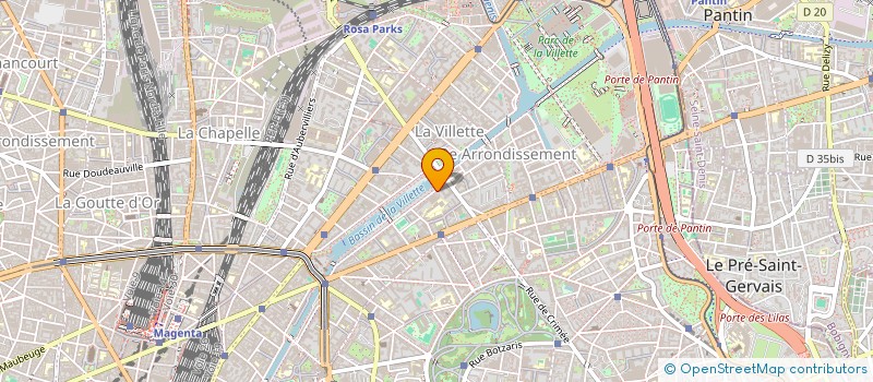 localisation de l'entreprise MADAME G COLLARD  PARIS