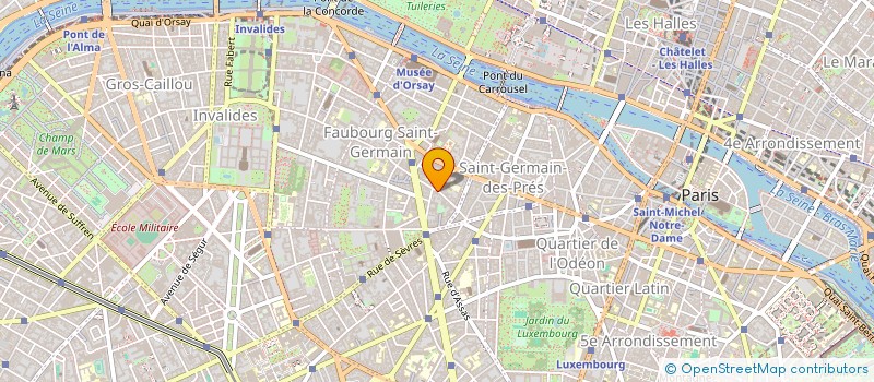 localisation de l'entreprise MADAME G DE BATTEFORD DE LAUBESPIN à PARIS
