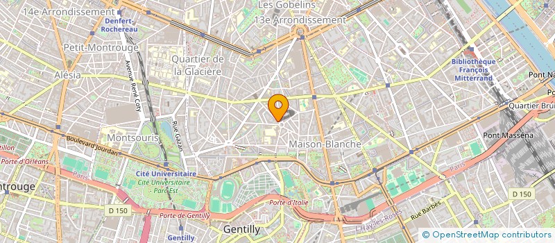 localisation de l'entreprise MADAME G LEYLAVERGNE à PARIS