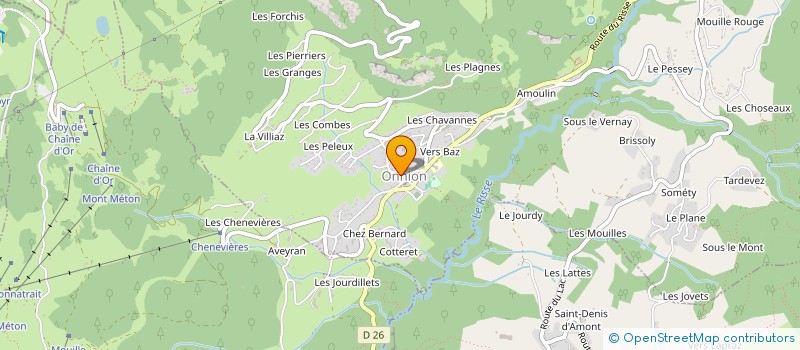 localisation de l'entreprise MADAME G RATAJEZAK à SAINT-JEOIRE
