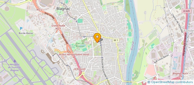 localisation de l'entreprise MADAME GABRIELA AFONSO ALEMANY à BLAGNAC