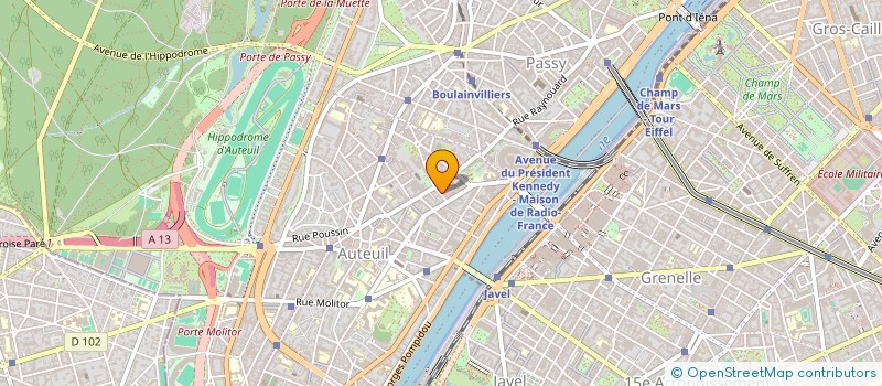 localisation de l'entreprise MADAME GABRIELA ARGATU  PARIS